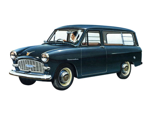 Toyota Corona 1 поколение, рестайлинг, универсал (10.1958 - 09.1959)